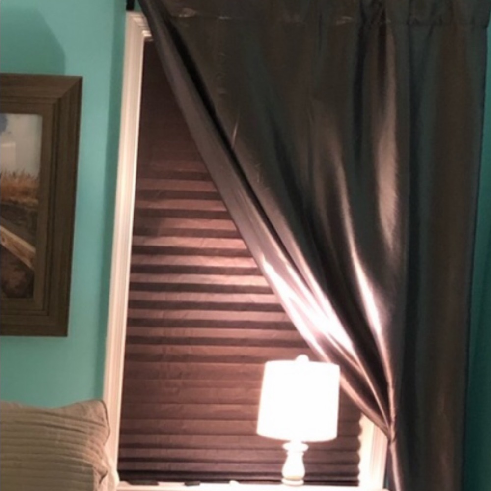 Room Darkening Curtains ( 1 pair- 2 panels)